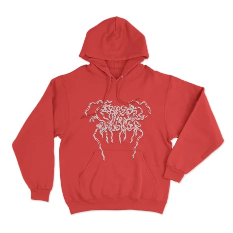 Ribbon-Logo-Unisex-Hoodie-6 Snow Strippers Ribbon Logo Unisex Hoodie