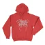 Snow Strippers Ribbon Logo Unisex Hoodie