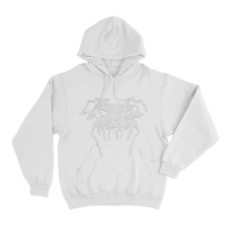 Ribbon-Logo-Unisex-Hoodie-8 Snow Strippers Ribbon Logo Unisex Hoodie