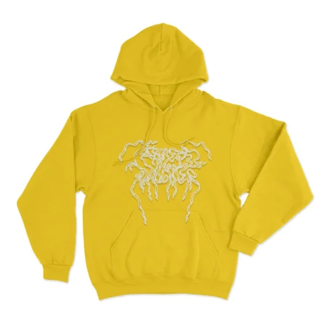 Ribbon-Logo-Unisex-Hoodie-9 Snow Strippers Ribbon Logo Unisex Hoodie