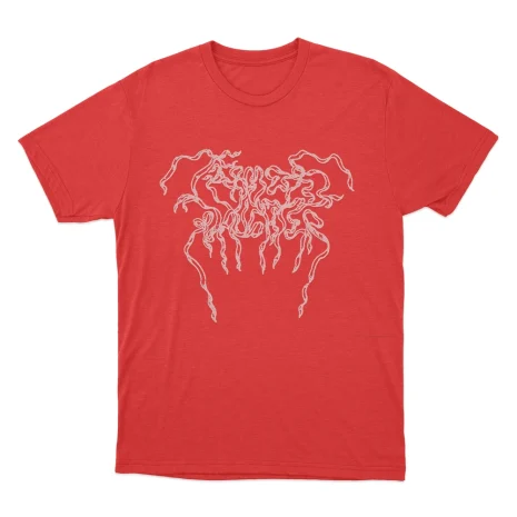 Ribbon-Logo-Unisex-T-Shirt-6 Snow Strippers Ribbon Logo Unisex T Shirt
