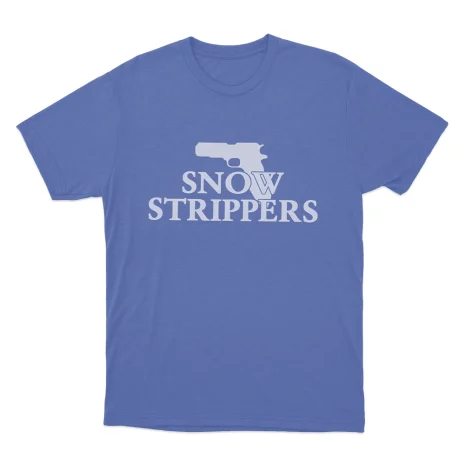 Snow-Strippers-Gun-Logo-Unisex-T-Shirt-2 Snow Strippers Gun Logo Unisex T Shirt