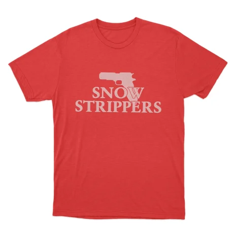 Snow-Strippers-Gun-Logo-Unisex-T-Shirt-6 Snow Strippers Gun Logo Unisex T Shirt